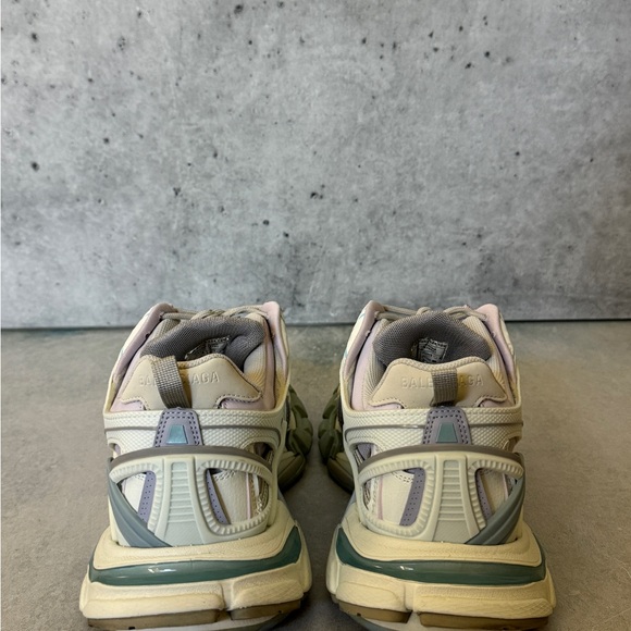 Balenciaga Track 2 Trainer Low Top Sneakers Pastel Color Fits US 8-9 - Picture 5 of 9